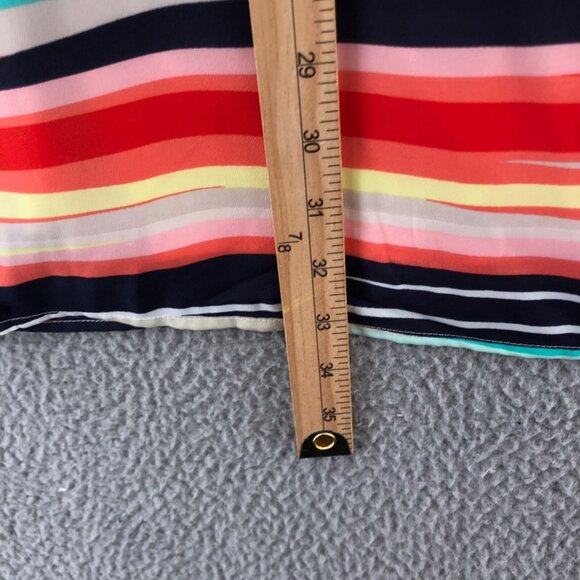 Speechless Dress Women Medium Multicolor Stripe Mini Shift Sleeveless Breathable - Picture 9 of 10